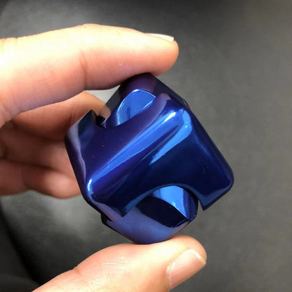 Metallic Cube Spinning Top - Anti-Anxiety and Stress Relief