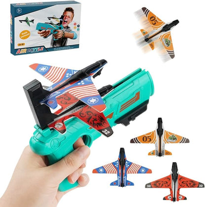 Airplane Launcher - Foam Plane - Outdoor Toy