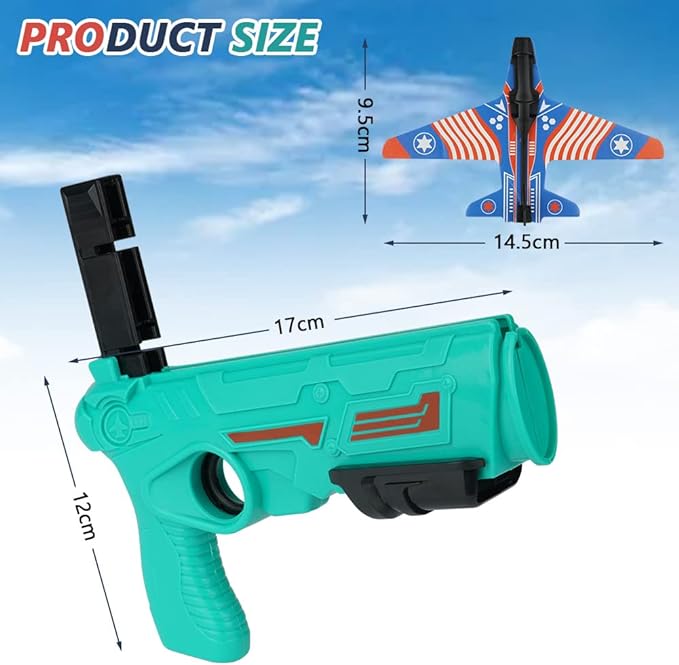 Airplane Launcher - Foam Plane - Outdoor Toy