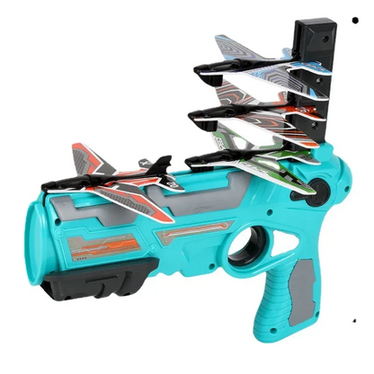 Airplane Launcher - Foam Plane - Outdoor Toy