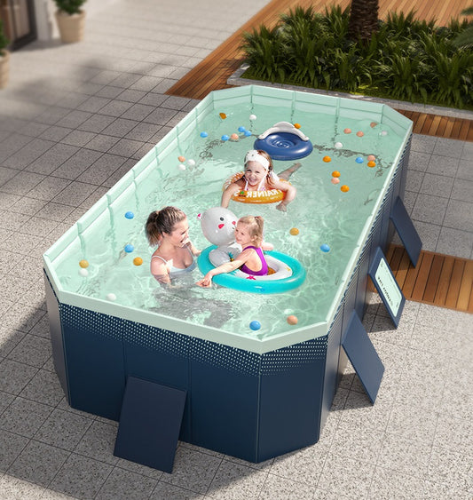 Perfect Summer Entertainment - Foldable Swimming Pool - Bigger than ever!