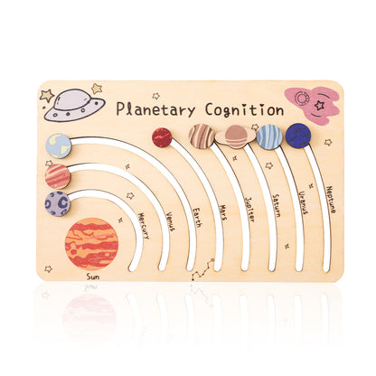 Solar System Recognition Board - Perfect Educational Toy for Kids