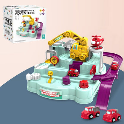 Cars Track Toys - Adventure Race Track - 3 Designs