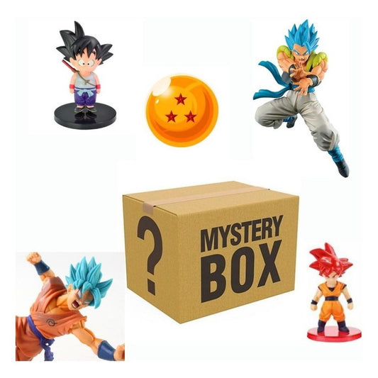 Dragon Ball Mystery Anime Box - Collectible Figures Featuring Goku, Frieza, Vegeta, Broly, and Super Saiyan